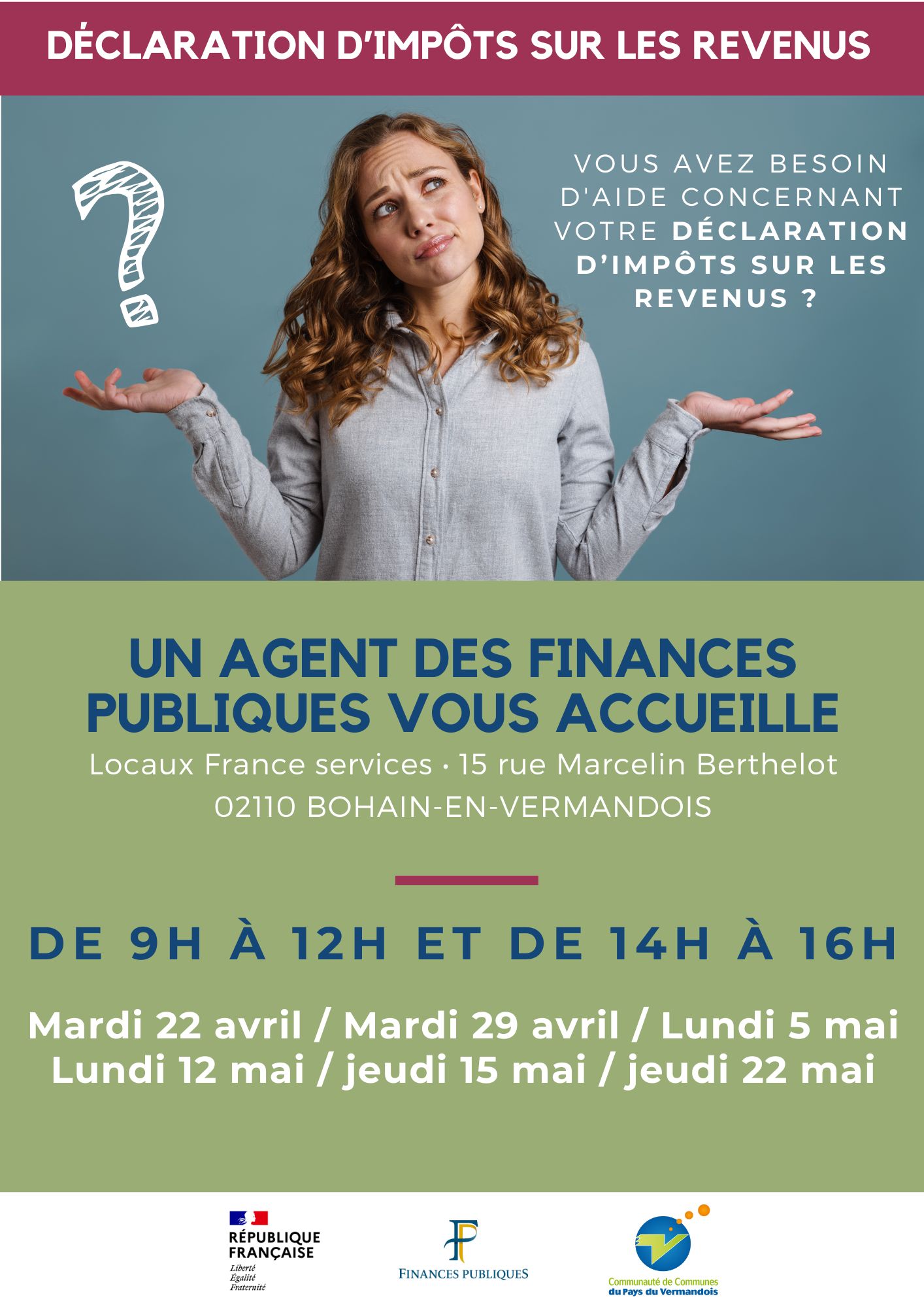 Aide à la déclaration d'impôt sur les revenus