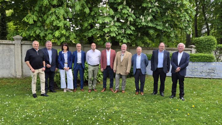 Photo du président et des vice-présidents