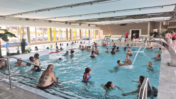 Photo bassin intérieur du Centre Aquatique le 3 août 2026